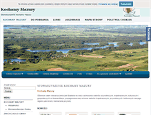 Tablet Screenshot of kochamymazury.pl